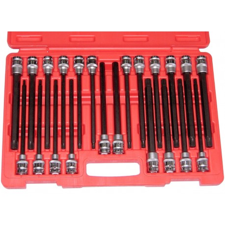 Jgo puntas largas insert. XZN,ALLEN,TORX y RIBE