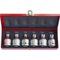 Jgo 6 vasos punta ins. 3/4" M16,M18,T80,T90,T100